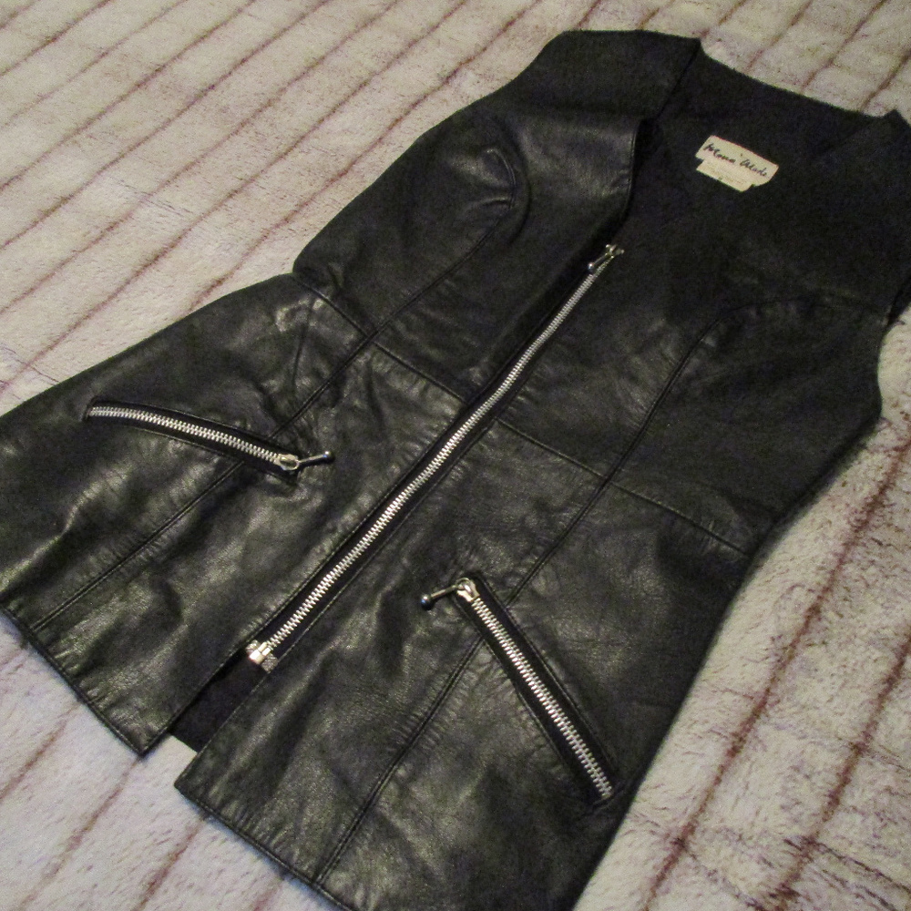 Leather Vest